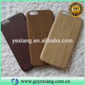 Manufacturer Wholesale Premium Soft Wood Pattern TPU Case Cover for Iphone 6s